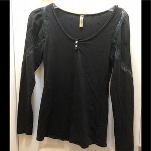 Free people long sleeve blouse